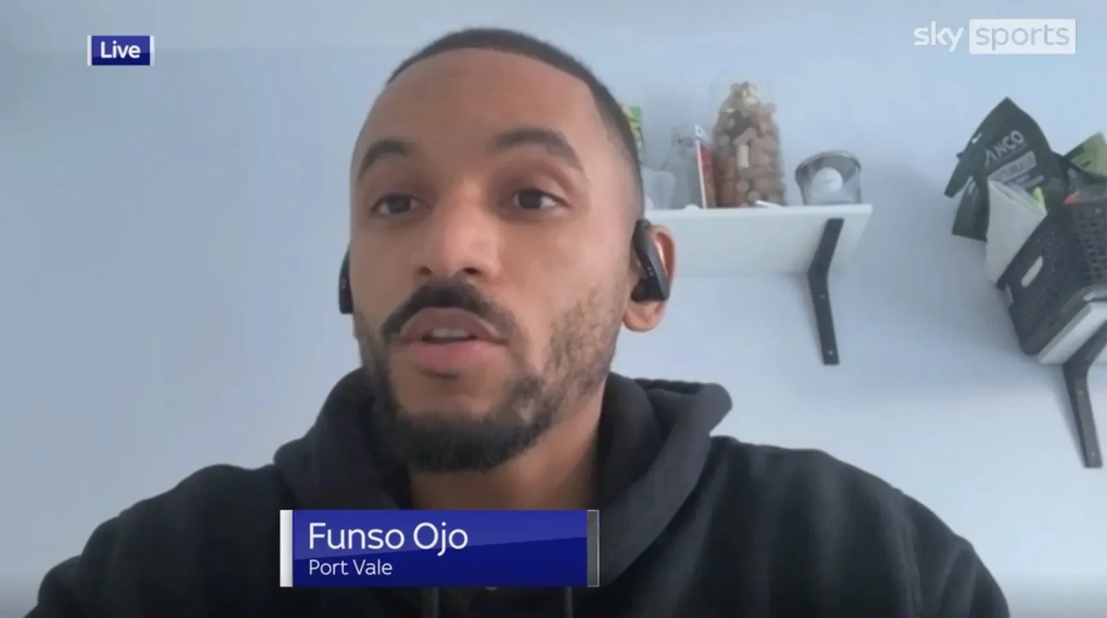 FUNSO OJO INTERVIEWED BY SKY SPORTS FOR SCORING 1,000 GOALS ON PLANET LEAGUE