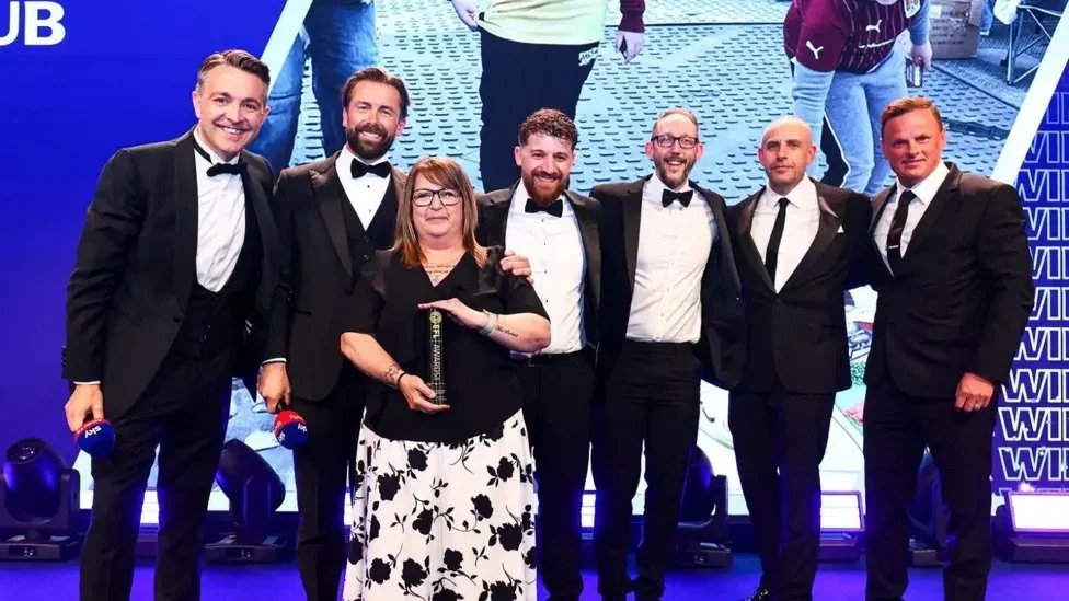 Northampton Town's "Cobblers Tackle Food Waste" project wins the Green Club Award at the 2025 EFL Awards